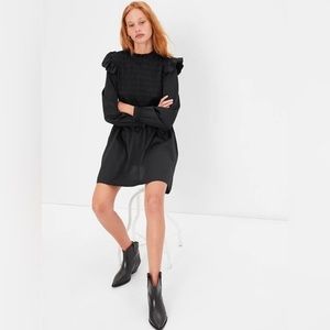 NWT Smocked Ruffle Sleeve Mini Dress - Small Petite